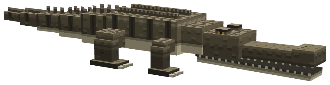Sarcosuchus model