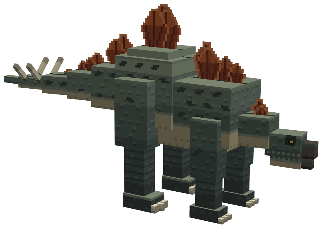 Stegosaurus model